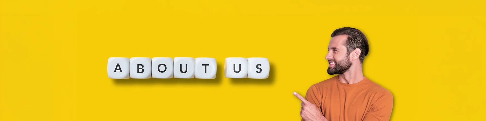 Über uns Banner